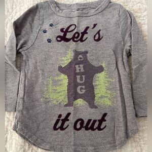 Peek long sleeve shirt size 2/3 free hugs 🐾